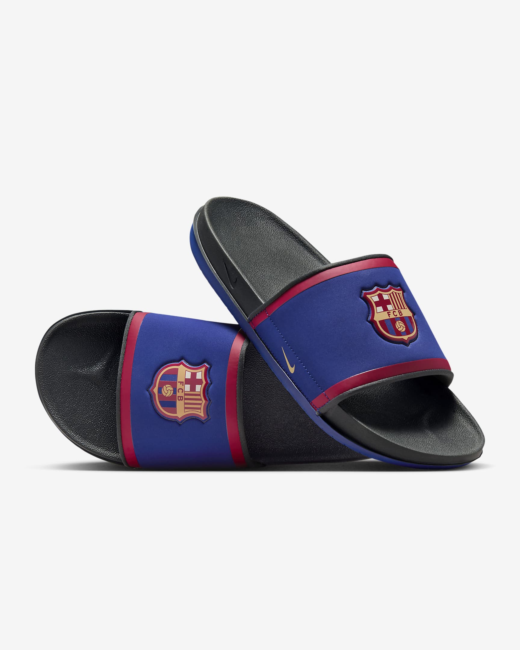 Nike Offcourt FC Barcelona Soccer Slides Nike